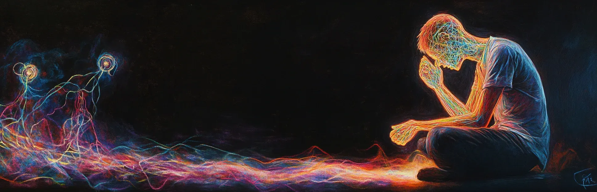 Río de luz que se ramifica en caminos personalizados para cada aprendiz