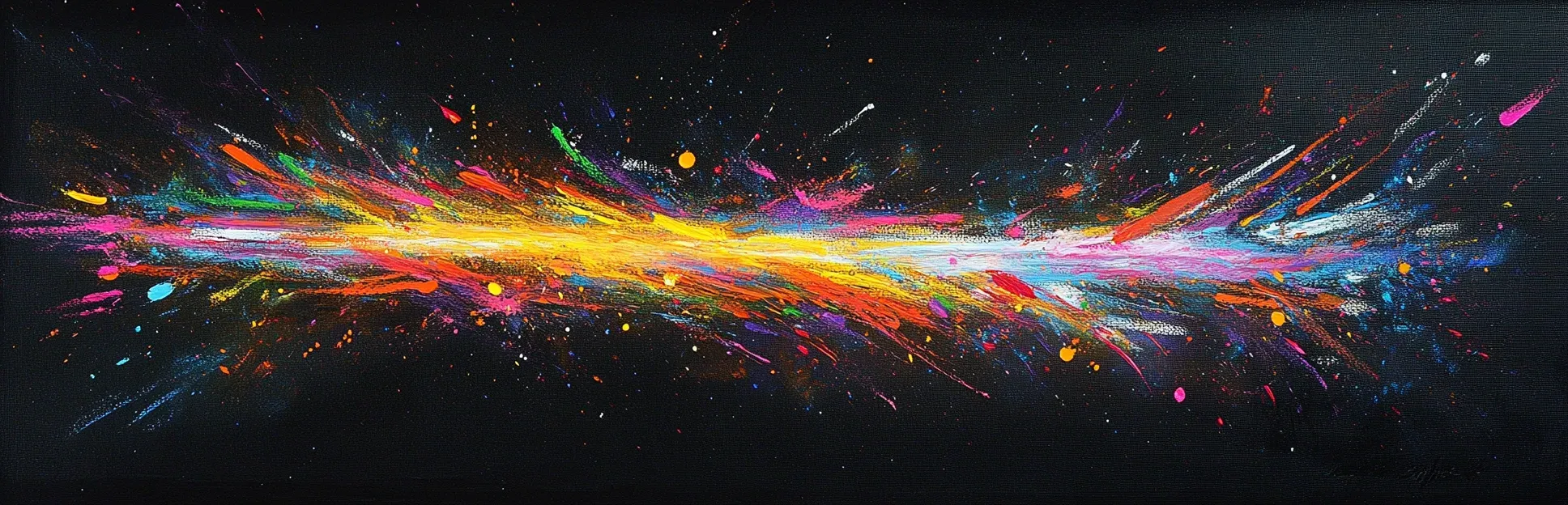 Pintura expresionista con lápices pastel neón sobre fondo negro representando múltiples caminos convergiendo en un mismo punto de dominio, símbolo del Mastery Learning de Carroll y Bloom.